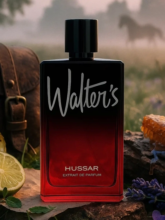 Hussar Extrait de Parfum – odlewka niszowych perfum dostępna w Perfame. Nuty skóry, przypraw i ambry w wyrafinowanej kompozycji.
