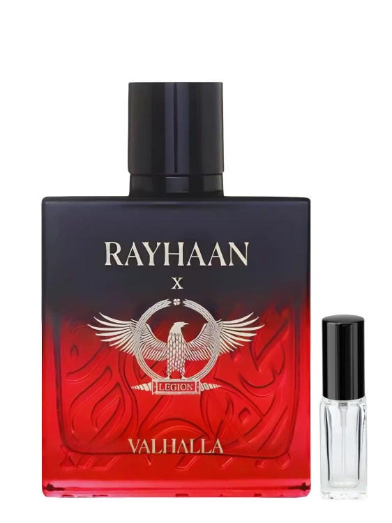 Rayhaan Valhalla – odlewka orientalnych perfum dostępna w Perfame. Oud, ambra i przyprawy w intensywnej kompozycji.