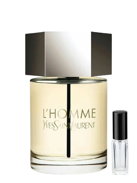 Yves Saint Laurent L’Homme – odlewka eleganckich męskich perfum dostępna w Perfame. Nuty cytrusów, imbiru i drzewa cedrowego w ponadczasowej kompozycji.