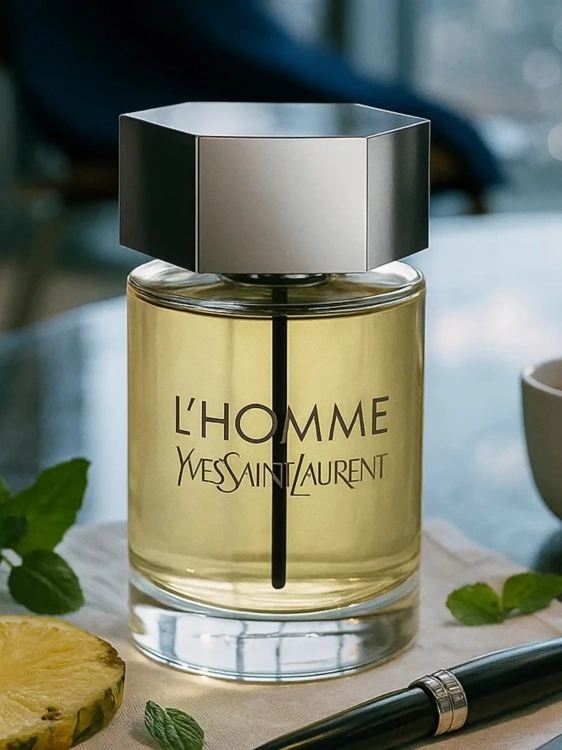 Yves Saint Laurent L’Homme – odlewka eleganckich męskich perfum dostępna w Perfame. Nuty cytrusów, imbiru i drzewa cedrowego w ponadczasowej kompozycji.