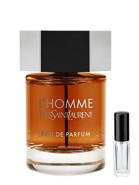 Yves Saint Laurent L’Homme Eau de Parfum – odlewka nowoczesnych męskich perfum dostępna w Perfame. Cytrusy, geranium i nuty drzewne w eleganckiej kompozycji.