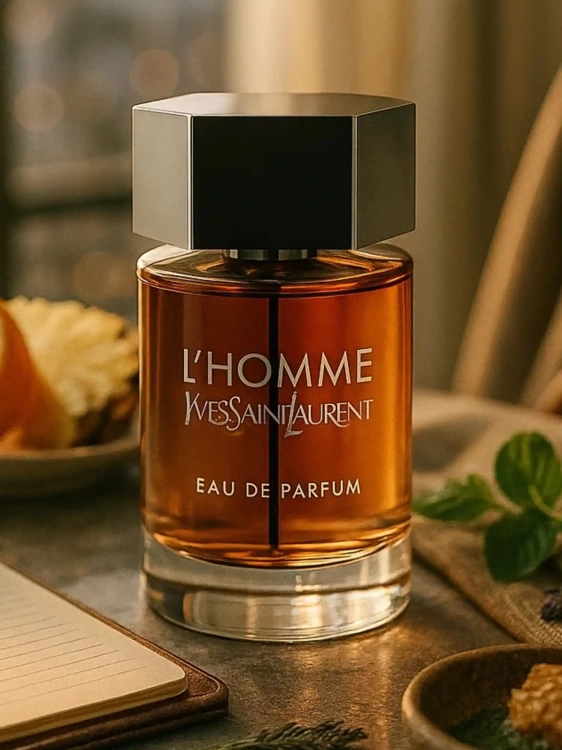 Yves Saint Laurent L’Homme Eau de Parfum – odlewka nowoczesnych męskich perfum dostępna w Perfame. Cytrusy, geranium i nuty drzewne w eleganckiej kompozycji.