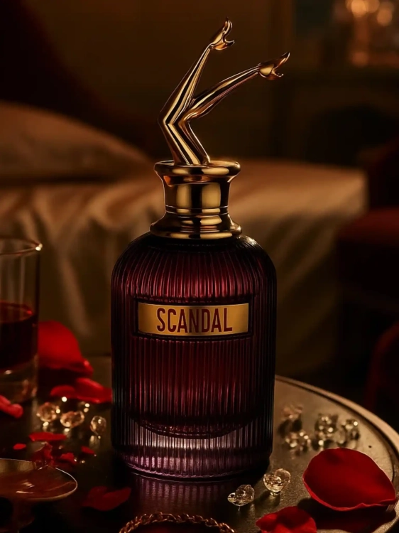 Jean Paul Gaultier Scandal Intense – odlewka intensywnych damskich perfum dostępna w Perfame. Tuberoza, wanilia i paczula.