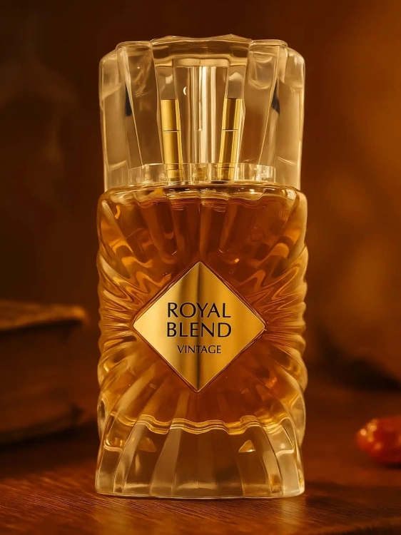 Odlewka Royal Blend Vintage – wanilia, ciepła ambra i przyprawy tworzą elegancki, klasycznie orientalny zapach o głębokiej, otulającej projekcji. Dostępny w Perfame.