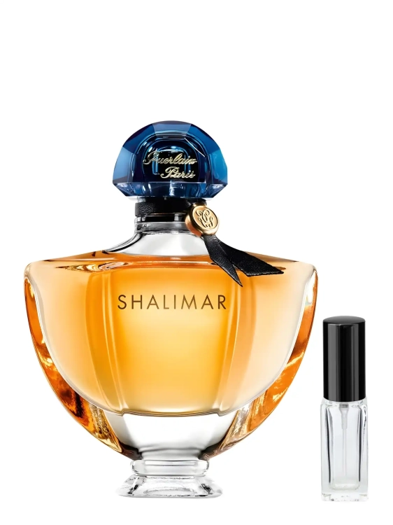 Odlewka Shalimar Eau de Parfum – wanilia, cytrusy i kadzidlana żywica tworzą klasyczny, orientalny, zmysłowy zapach o ponadczasowej głębi. Dostępny w Perfame.