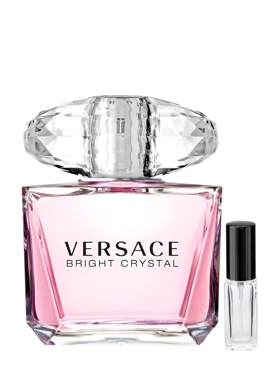 Odlewka Versace Bright Crystal – yuzu, lotos i peonia tworzą promienny, świeży, kwiatowo-wodny zapach o delikatnym, dziewczęcym blasku. Dostępny w Perfame.