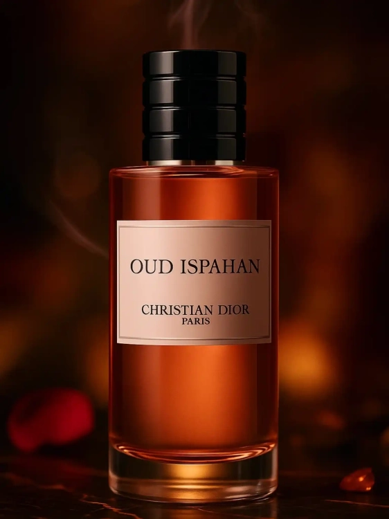Odlewka DIOR Oud Ispahan – róża, oud i żywice tworzą majestatyczny, orientalno-rudy zapach o mocnym, królewskim charakterze. Dostępny w Perfame.