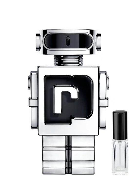 Odlewka Paco Rabanne Phantom – lawenda, wanilia i cytrusowa świeżość tworzą futurystyczny, aromatyczno-słodki męski zapach o nowoczesnej aurze. Dostępny w Perfame.