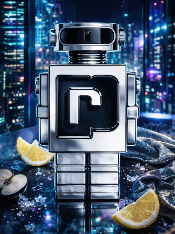 Odlewka Paco Rabanne Phantom – lawenda, wanilia i cytrusowa świeżość tworzą futurystyczny, aromatyczno-słodki męski zapach o nowoczesnej aurze. Dostępny w Perfame.