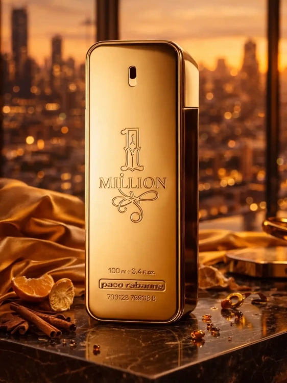 Odlewka Paco Rabanne 1 Million – cynamon, skóra i ambra tworzą słodko-przyprawowy zapach o kultowej, rozpoznawalnej projekcji. Dostępny w Perfame.