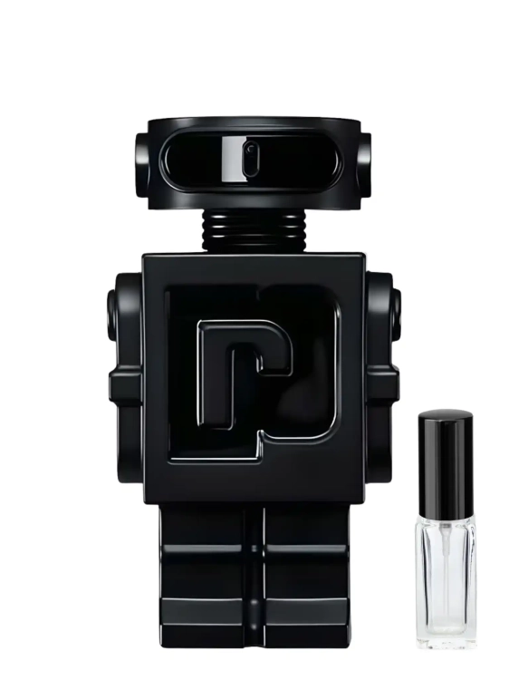 Odlewka Phantom Parfum – lawenda, wanilia i drzewna baza tworzą nowoczesny, futurystyczny męski zapach o ciepłej, kremowej projekcji. Dostępny w Perfame.