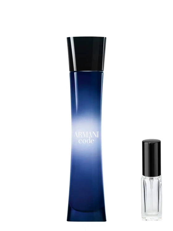 Odlewka Armani Code – fasola tonka, cytrusy i skórzane akcenty tworzą klasyczny, zmysłowy męski zapach o wieczorowej elegancji. Dostępny w Perfame.