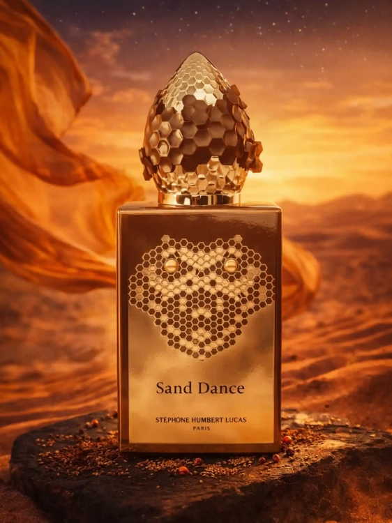 Odlewka SHL Sand Dance – cynamon, kakao i ambra tworzą gorący, orientalno-gourmandowy zapach inspirowany pustynnym tańcem. Dostępny w Perfame.