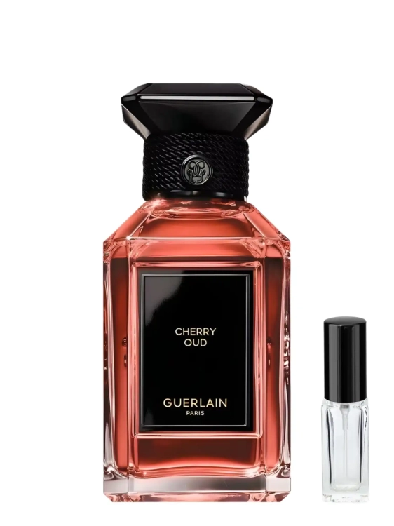 Odlewka Cherry Oud – soczysta wiśnia, oud i skórzana głębia tworzą intensywny, orientalno-owocowy zapach o luksusowym charakterze. Dostępny w Perfame.