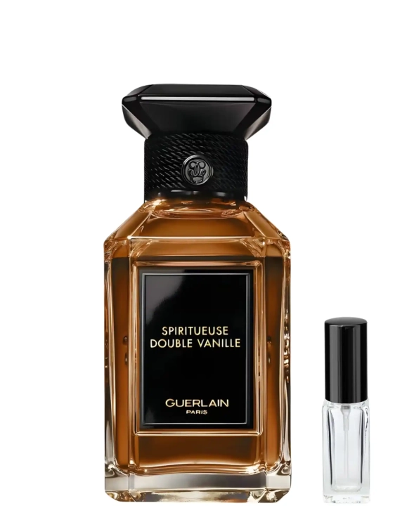 Odlewka Spiritueuse Double Vanille – rumowa wanilia, żywice i kadzidlane ciepło tworzą kultowy, luksusowy zapach o aksamitnej słodyczy. Dostępny w Perfame.