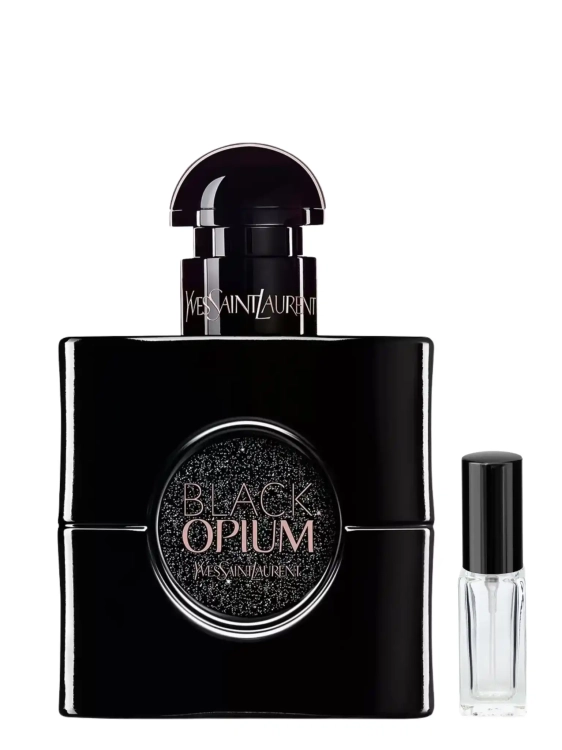 Odlewka Black Opium Le Parfum – intensywna wanilia, kwiat pomarańczy i kawa tworzą gęsty, zmysłowy zapach o potężnej, gourmandowej aurze. Dostępny w Perfame.