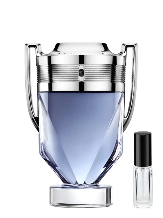 Odlewka Paco Rabanne Invictus – morska świeżość, grejpfrut i ambrowe drewno tworzą energetyczny, sportowo-męski zapach o zwycięskiej aurze. Dostępny w Perfame.