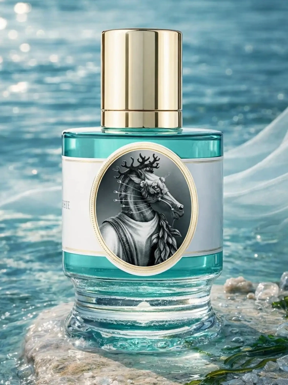 Odlewka Seahorse Extrait – morskie akordy, przyprawy i słona świeżość tworzą energetyczny, wodno-aromatyczny zapach o dzikiej aurze. Dostępny w Perfame.