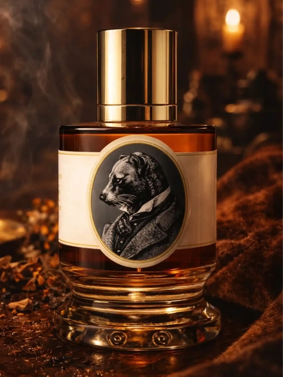 Odlewka Civet Extrait – animalistyczne piżmo, przyprawy i balsamiczne nuty tworzą intensywny, prowokujący zapach o surowej niszowej głębi. Dostępny w Perfame.