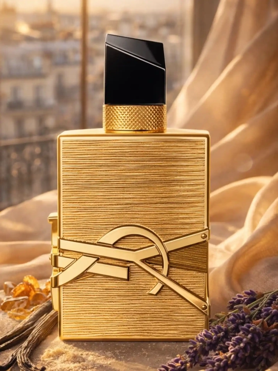 Odlewka Yves Saint Laurent Libre Vanille Couture – kremowa wanilia, lawenda i kwiat pomarańczy tworzą luksusowy, ciepły zapach o couture’owej elegancji i zmysłowej aurze. Dostępny w Perfame.