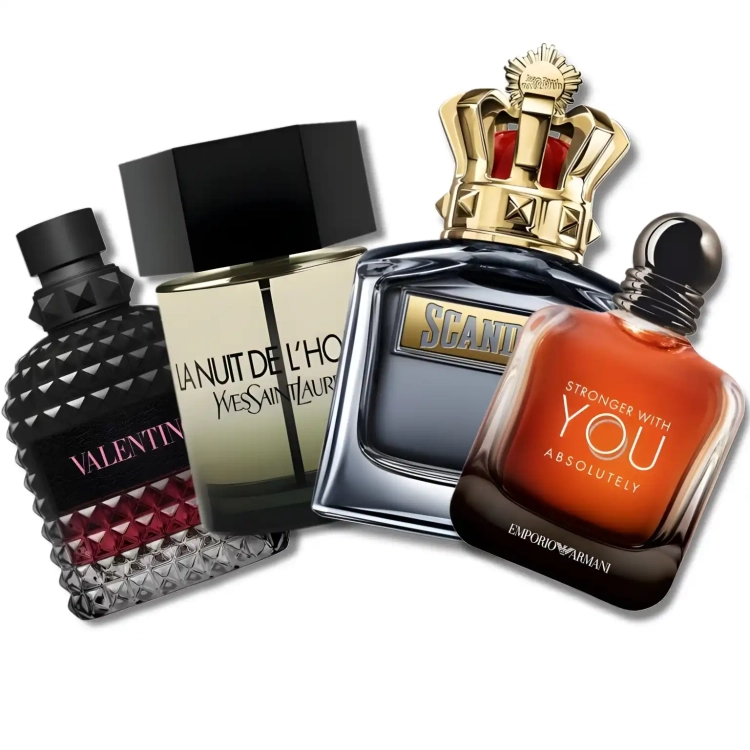 Zestaw perfum Zmysłowy Wieczór Perfame – słodkie i uwodzicielskie męskie zapachy stworzone na randki i bliskie spotkania. Dostępny w Perfame.