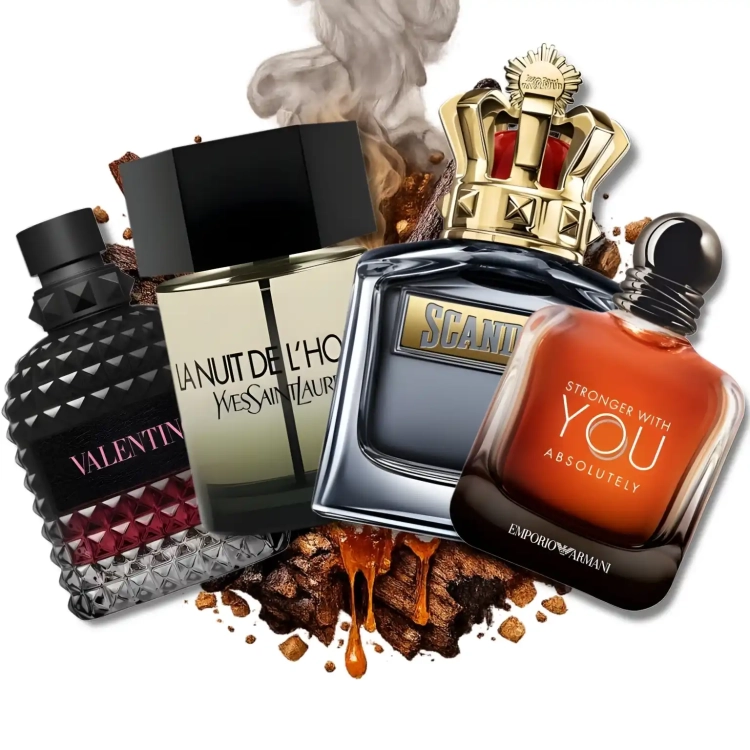 Zestaw perfum Zmysłowy Wieczór Perfame – słodkie i uwodzicielskie męskie zapachy stworzone na randki i bliskie spotkania. Dostępny w Perfame.