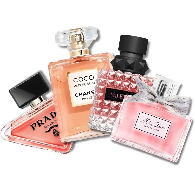 Zestaw perfum Pewność Siebie Perfame – eleganckie, profesjonalne kobiece zapachy w stylu girlboss. Dostępny w Perfame.