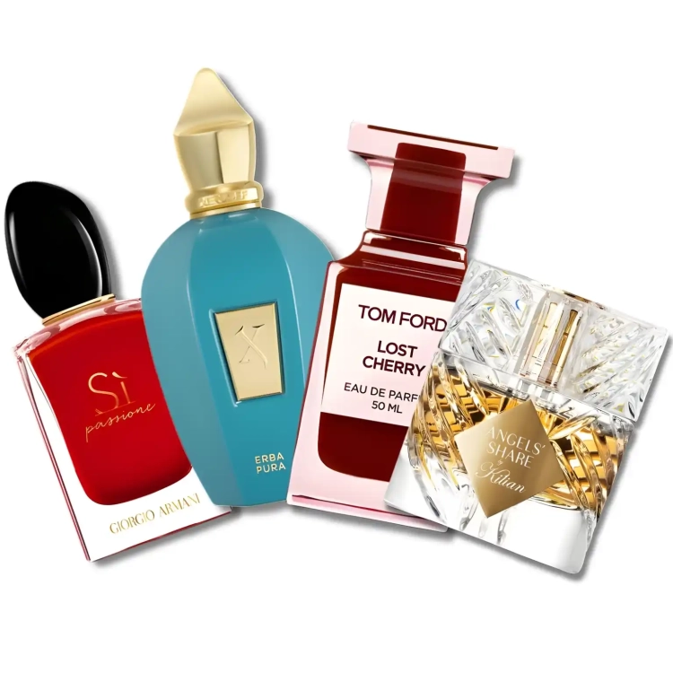 Zestaw perfum Ciepło i Zmysłowość Perfame – otulające, intensywne kobiece zapachy idealne na chłodne dni. Dostępny w Perfame.