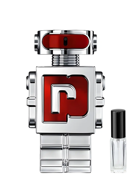 dlewka Rabanne Phantom In Red – wanilia, przyprawy i ciepłe drewno tworzą intensywny, nocny zapach o futurystycznej aurze. Dostępny w Perfame.