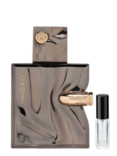 Odlewka Fragrance World Spectre Ghost – wanilia, przyprawy i ambra tworzą tajemniczy, słodko-orientalny zapach o nocnej aurze. Dostępny w Perfame.