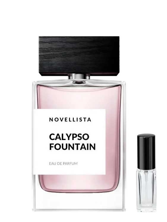 Odlewka Novellista Calypso Fountain – cytrusy, nuty wodne i piżmo tworzą lekki, świeży zapach o wakacyjnej aurze. Dostępny w Perfame.