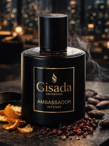 Odlewka Gisada Ambassador Intense – wanilia, ambra i przyprawy tworzą intensywny, elegancki zapach wieczorowy. Dostępny w Perfame.