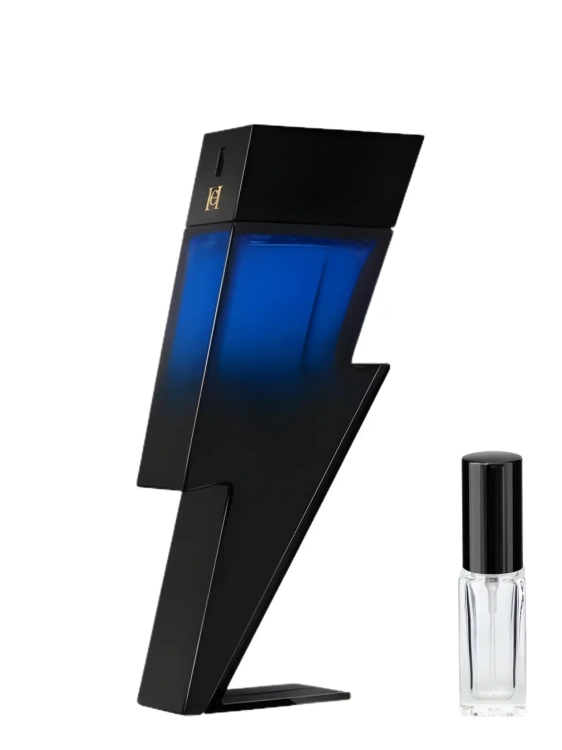 Odlewka Bad Boy Cobalt Elixir – lawenda, geranium i ambra tworzą nowoczesny, energetyczny zapach. Dostępny w Perfame.