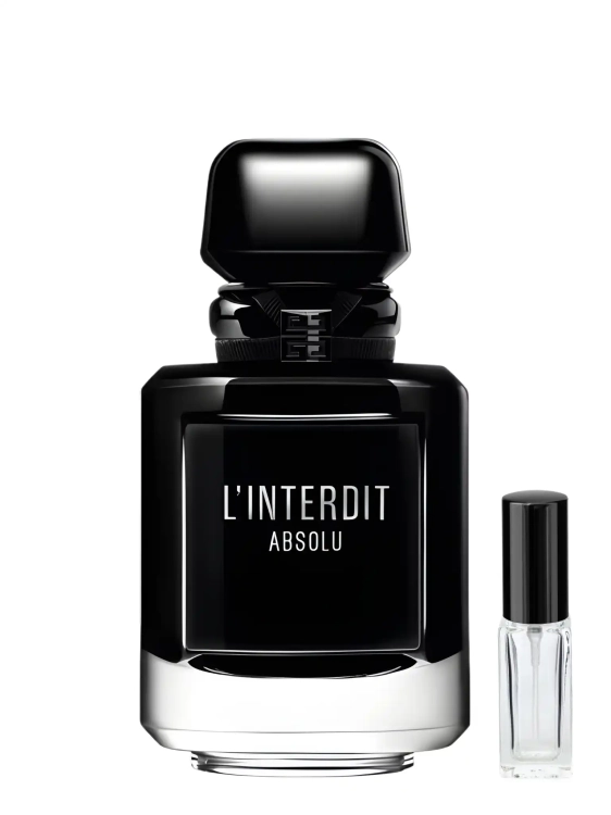 Odlewka Givenchy L’Interdit Absolu – intensywna tuberoza, przyprawy i wanilia tworzą najbardziej skoncentrowaną odsłonę zapachu. Dostępny w Perfame.