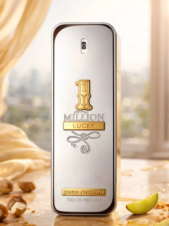 Odlewka 1 Million Lucky – śliwka, miód i orzechy tworzą słodki, gourmandowy zapach. Dostępny w Perfame.