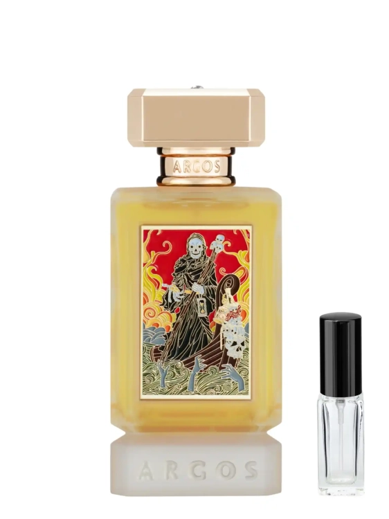 Odlewka Argos Charon’s Vail Extrait – dym, kadzidło i żywice tworzą mroczny, niszowy zapach. Dostępny w Perfame.