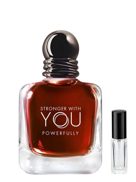 Odlewka Stronger With You Powerfully – kasztan, wanilia i ambra tworzą intensywny, słodko-orientalny zapach. Dostępny w Perfame.