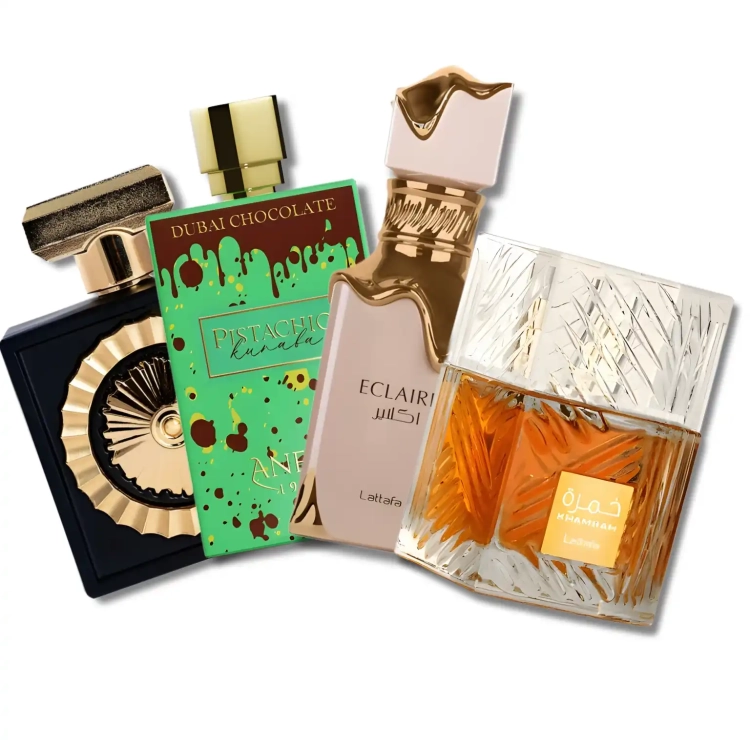 Zestaw Karmelowa Rozkosz Perfame – gourmandowe, słodkie perfumy z wanilią, karmelem i deserowym charakterem.