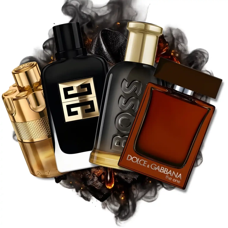 Zestaw Nocny Kochanek Perfame – głębokie, skórzane i uwodzicielskie perfumy stworzone na wieczór i bliski kontakt.