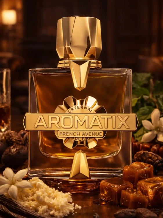 Odlewka X Xandal Aromatix X – kremowe drewno sandałowe, przyprawy i ambra tworzą luksusowy, nowoczesny zapach. Dostępny w Perfame.