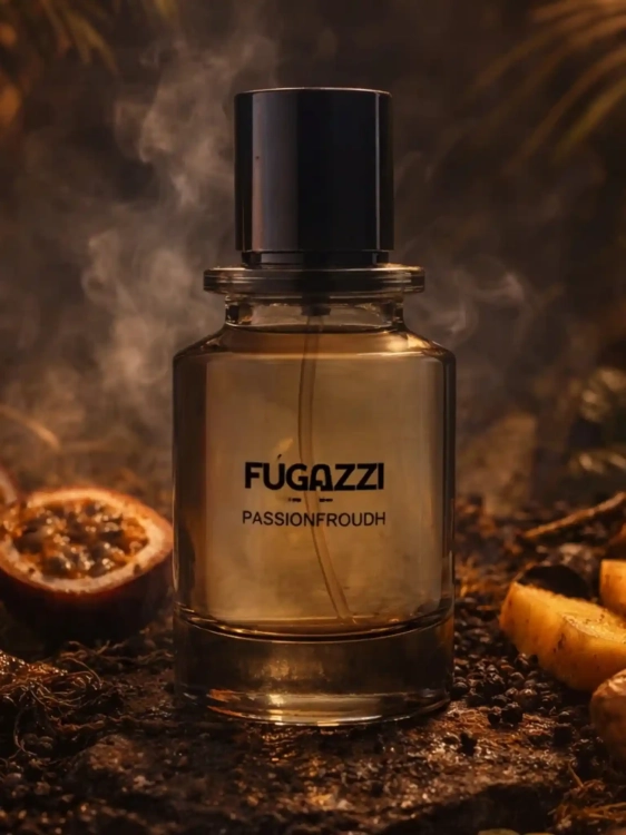 Odlewka Passionfroudh – marakuja, owoce tropikalne i ambra tworzą soczysty, egzotyczny zapach o nowoczesnej słodyczy. Dostępny w Perfame.