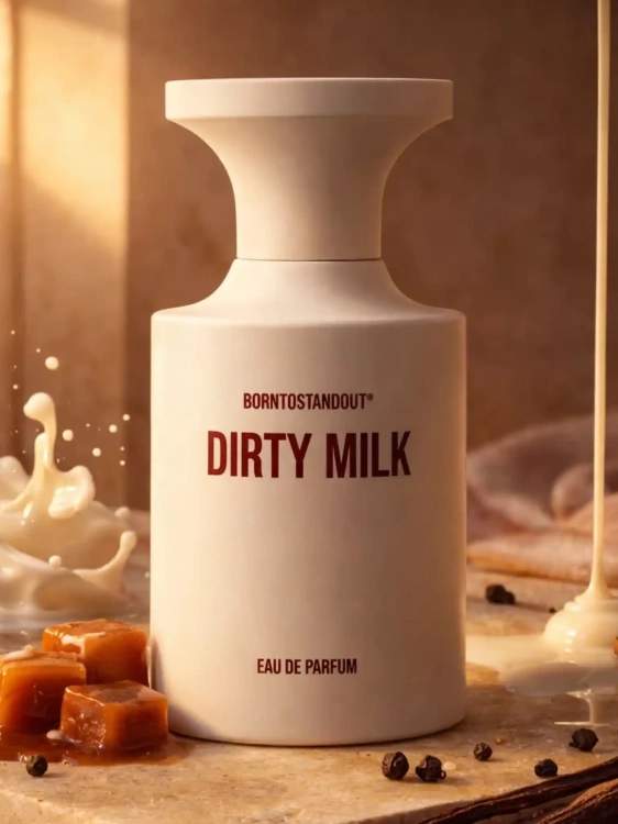 Odlewka Dirty Milk – mleczne nuty, karmel i wanilia tworzą kremowy, słodki zapach o deserowym charakterze. Dostępny w Perfame.