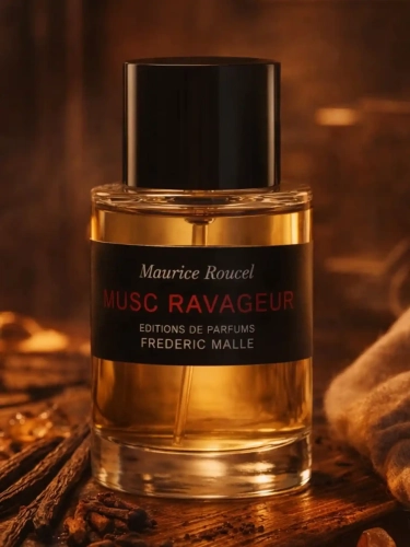 Odlewka Frederic Malle Musc Ravageur – piżmo, wanilia i przyprawy tworzą ciepły, orientalny zapach o zmysłowym charakterze. Dostępny w Perfame.