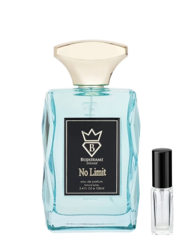 Odlewka nowoczesnego zapachu Bujairami No Limit w ofercie Perfame. Drzewne i przyprawowe nuty budują zdecydowany, męski charakter.