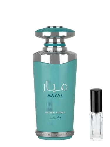 Odlewka orzeźwiającej kompozycji Lattafa Mayar Natural Intense w ofercie Perfame. Zielone i rześkie akordy zapewniają naturalną świeżość na co dzień.