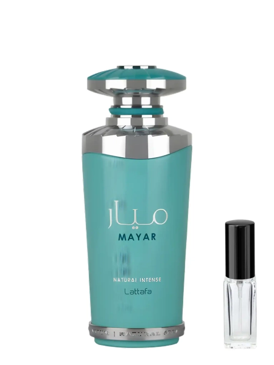 Odlewka orzeźwiającej kompozycji Lattafa Mayar Natural Intense w ofercie Perfame. Zielone i rześkie akordy zapewniają naturalną świeżość na co dzień.
