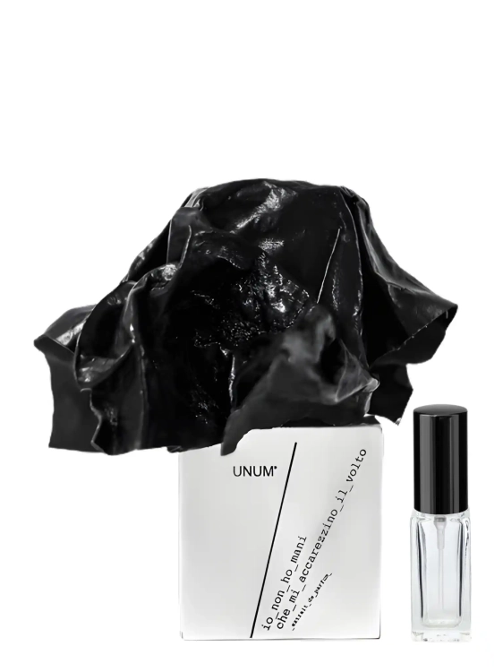 Odlewka awangardowego ekstraktu Filippo Sorcinelli Io Non Ho Mani w ofercie Perfame. Kadzidło i przyprawy tworzą mistyczną, artystyczną aurę.