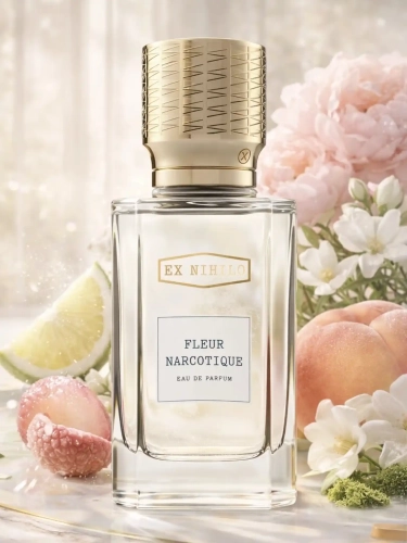 Odlewka uzależniającej kompozycji Ex Nihilo Fleur Narcotique od Perfame. Piwonia, brzoskwinia i jaśmin łączą się w potężny, kwiatowy eliksir.