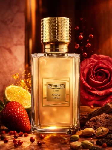 Szklana odlewka intrygującego aromatu Ex Nihilo Spiky Muse z kolekcji Perfame. Zadziorne, nowoczesne nuty kreują wyrazisty i unikalny charakter.