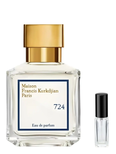 Szklana odlewka miejskiego aromatu MFK 724 dostępna w Perfame. Aldehydy i piżmo tworzą czysty, wibrujący zapach metropolii.